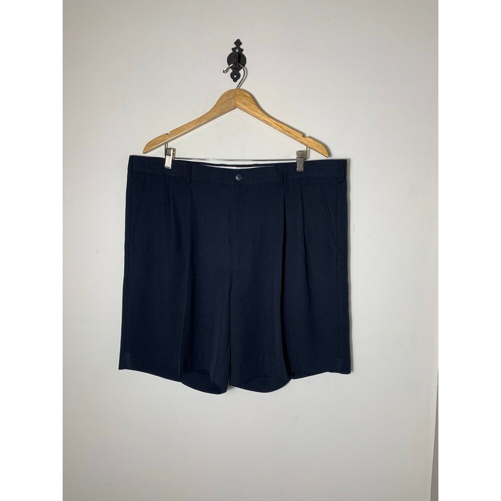 Mens Alan Flusser Golf Shorts Blue Size 42 EUC!